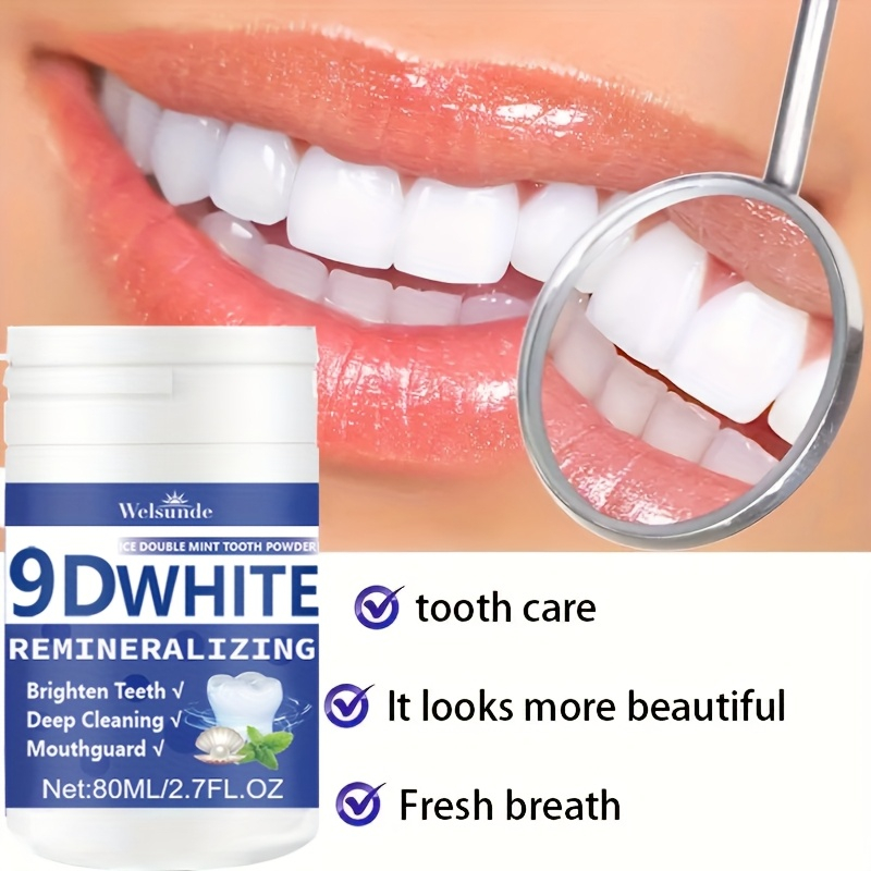Teeth Whitening Near Me - Poudre dentaire hydroxyapatite blanchissante blanche 9D,