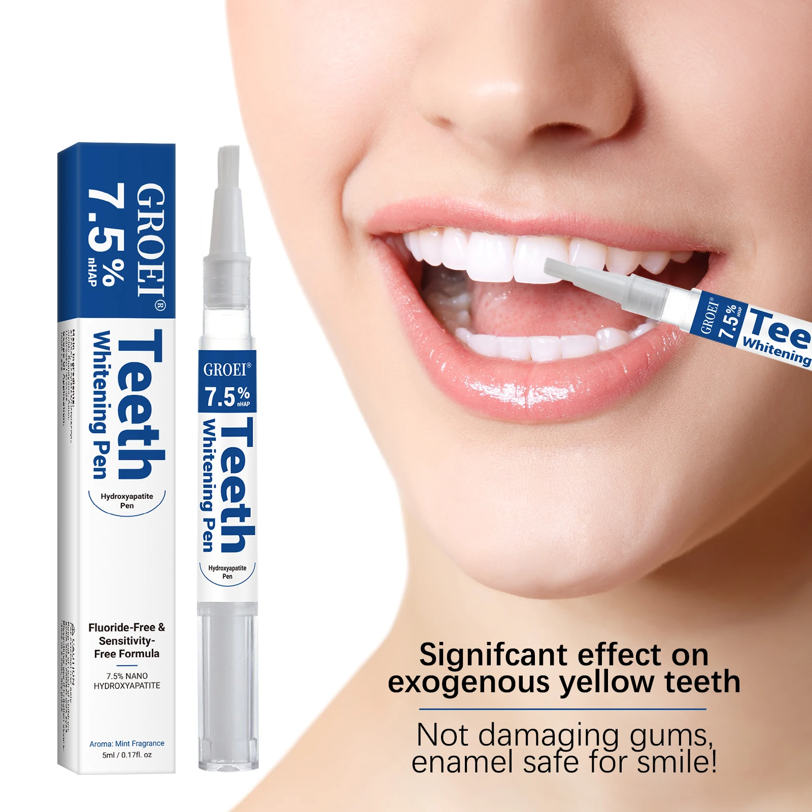 Teeth Whitening Near Me - Stylo de blanchiment des dents hydroxypatite,