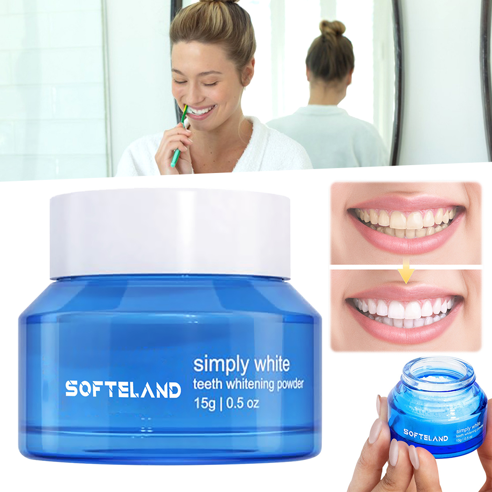 Teeth Whitening Promotion - Poudre blanchissante pour les dents, blanchisseur