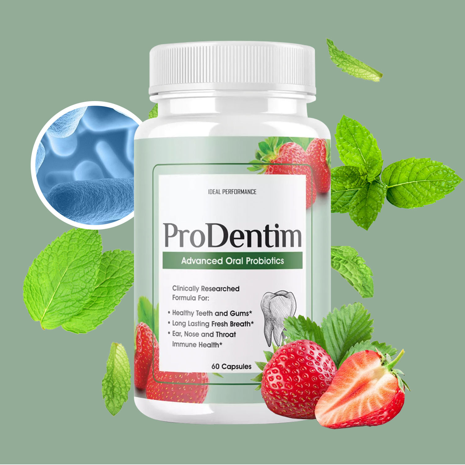 Teeth Whitening Promotion - Probiotiques buccaux avancés - Refresca l'haleine,