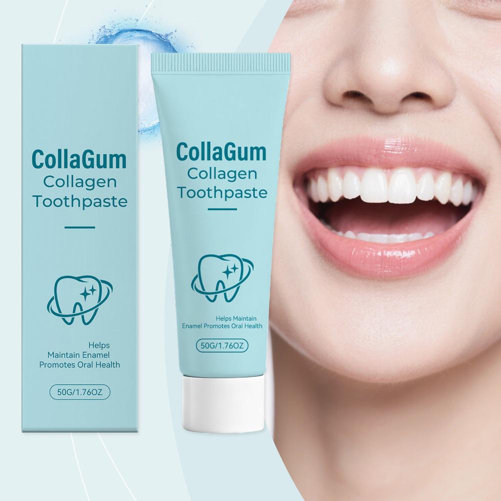 Teeth Whitening Promotion - Dentifrice au collagène CollaGum 50g :