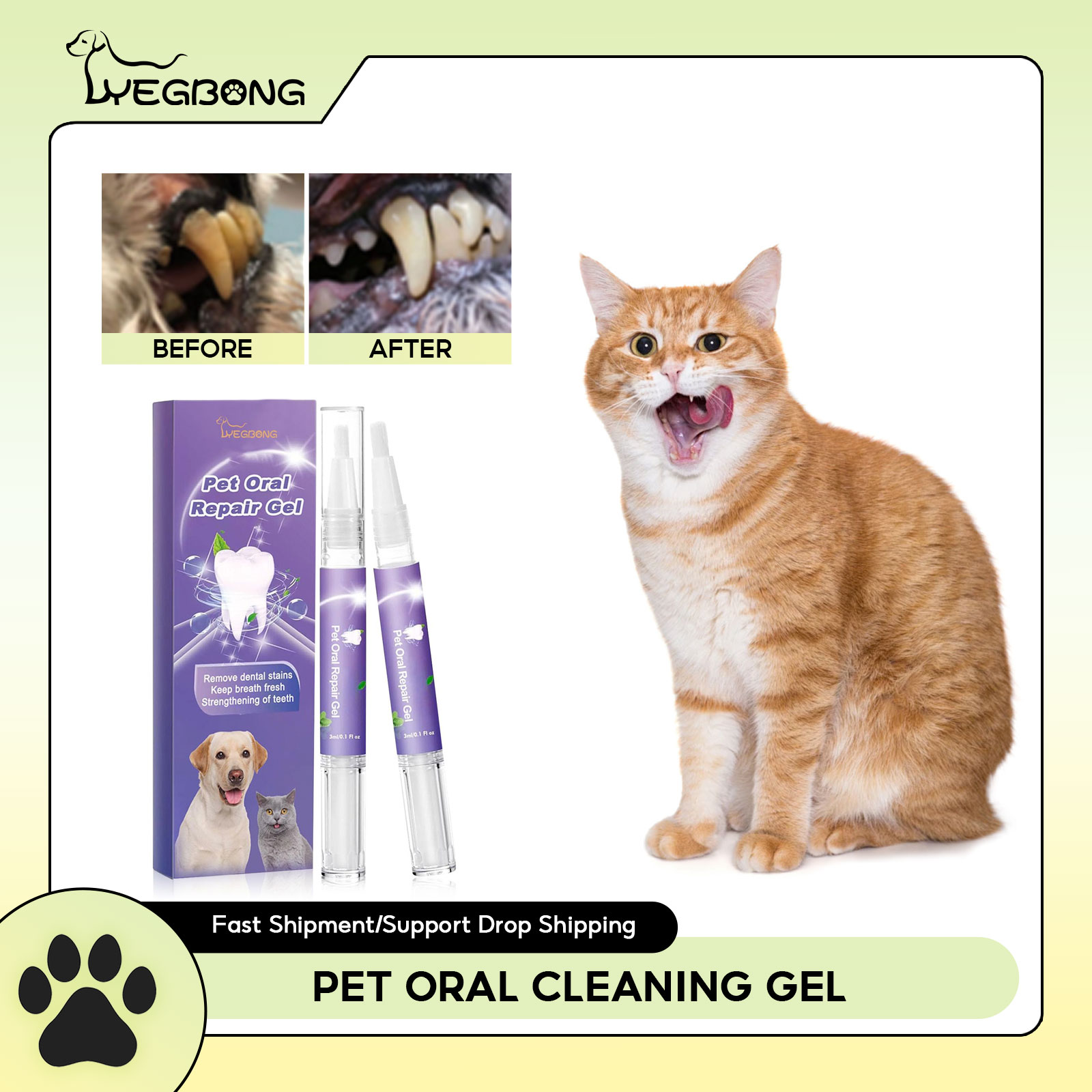 Teeth Whitening Near Me - Gel de réparation orale pour animaux