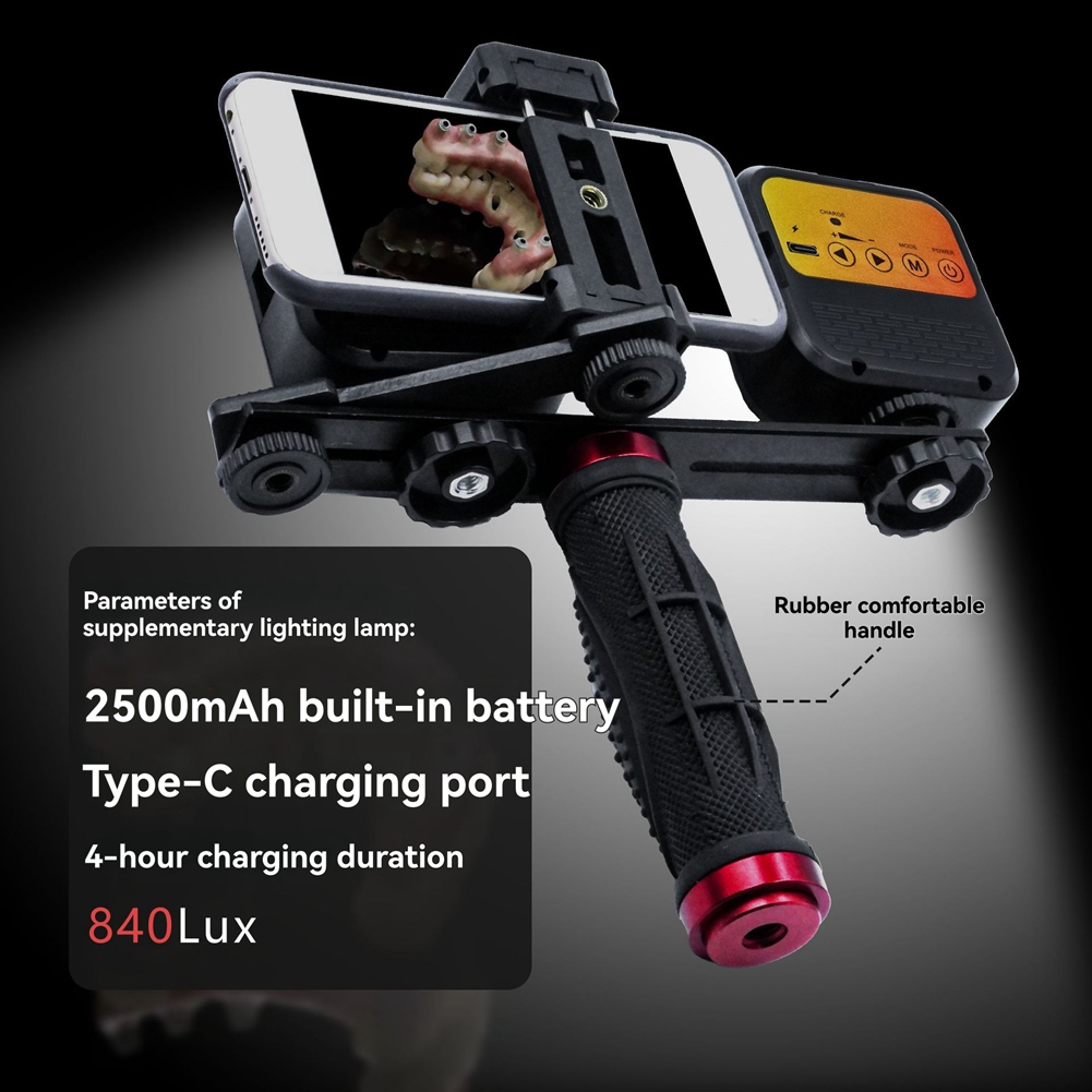 Teeth Whitening Video - Lampe professionnelle pour photographie de téléphone