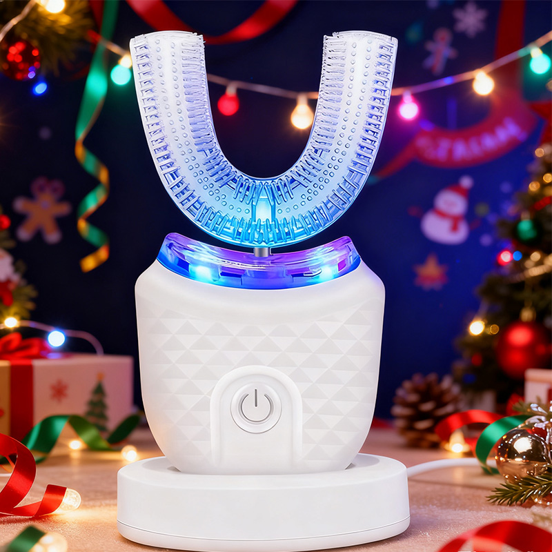 Teeth Whitening Blue Light - Brosse à dents électrique Portable en