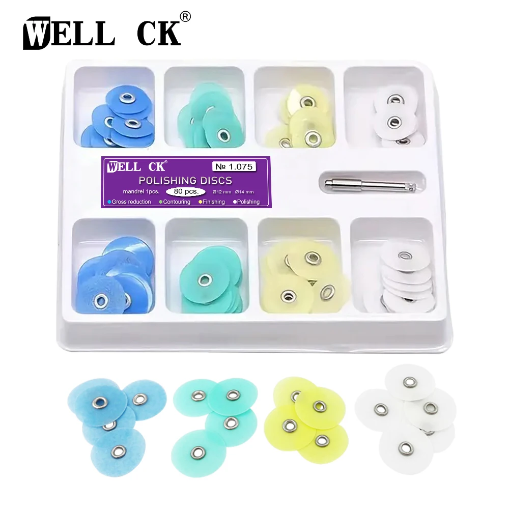 Teeth Whitening Professional - WELLCK disques de polissage dentaire réduction