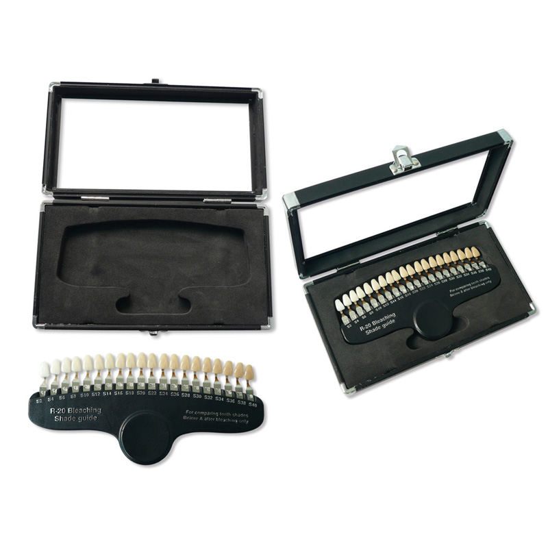Teeth Whitening Usa - Nuancier dentaire professionnel de 20 couleurs,