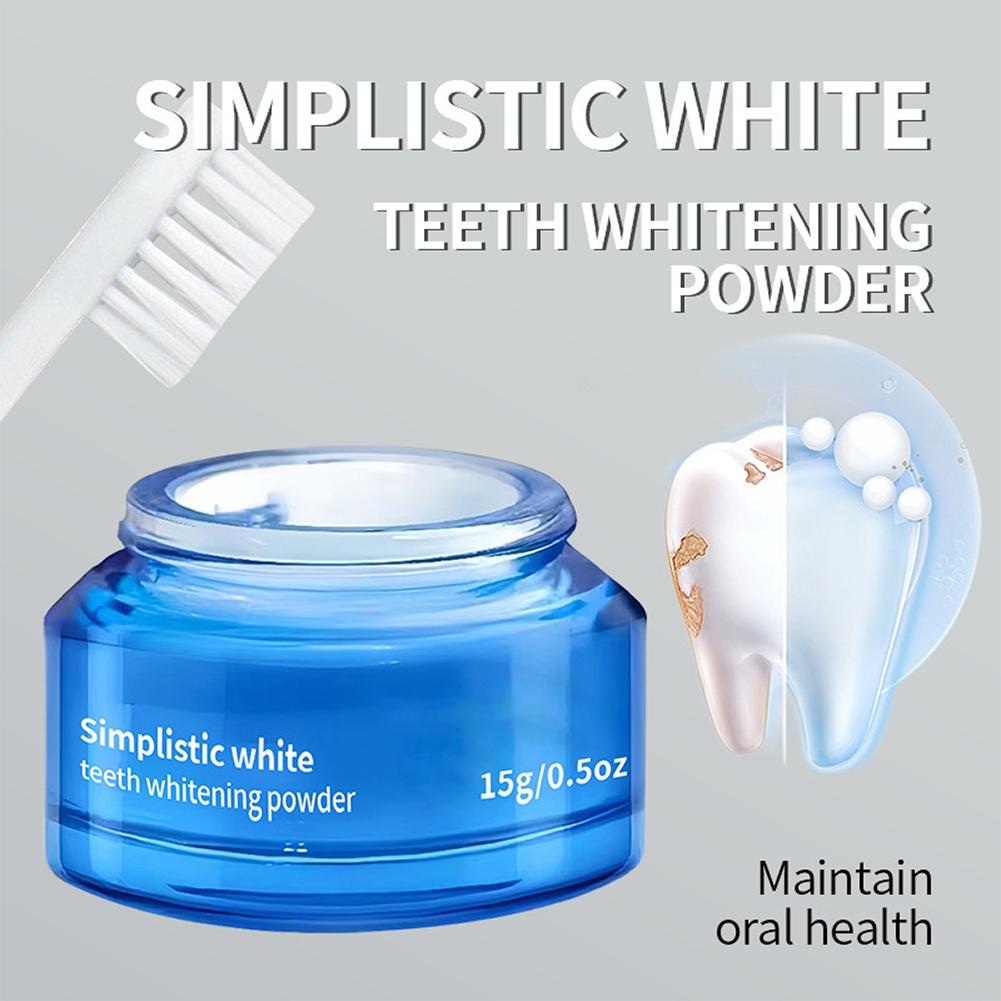 Poudre blanchissante simplifié - Teeth Whitening Near Me avis et prix
