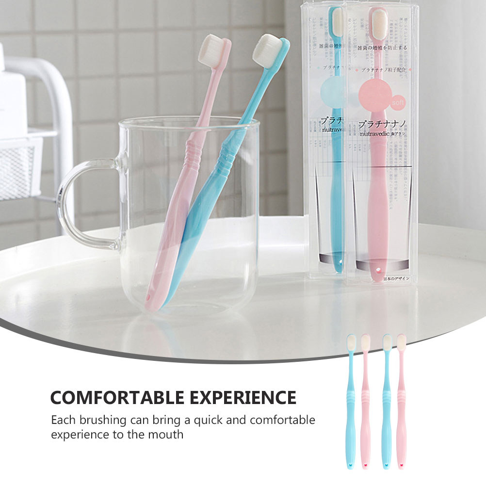 4 brosses à dents à poils soup - Teeth Whitening Japanese avis et prix