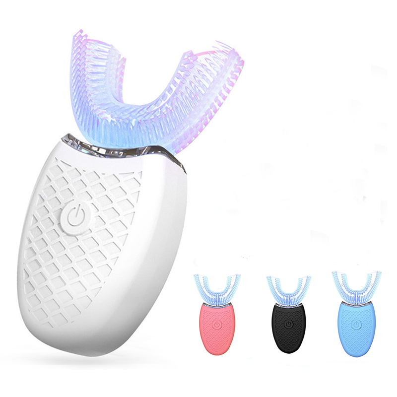 Ensemble de brosses à dents au - Teeth Whitening Blue Light avis et prix
