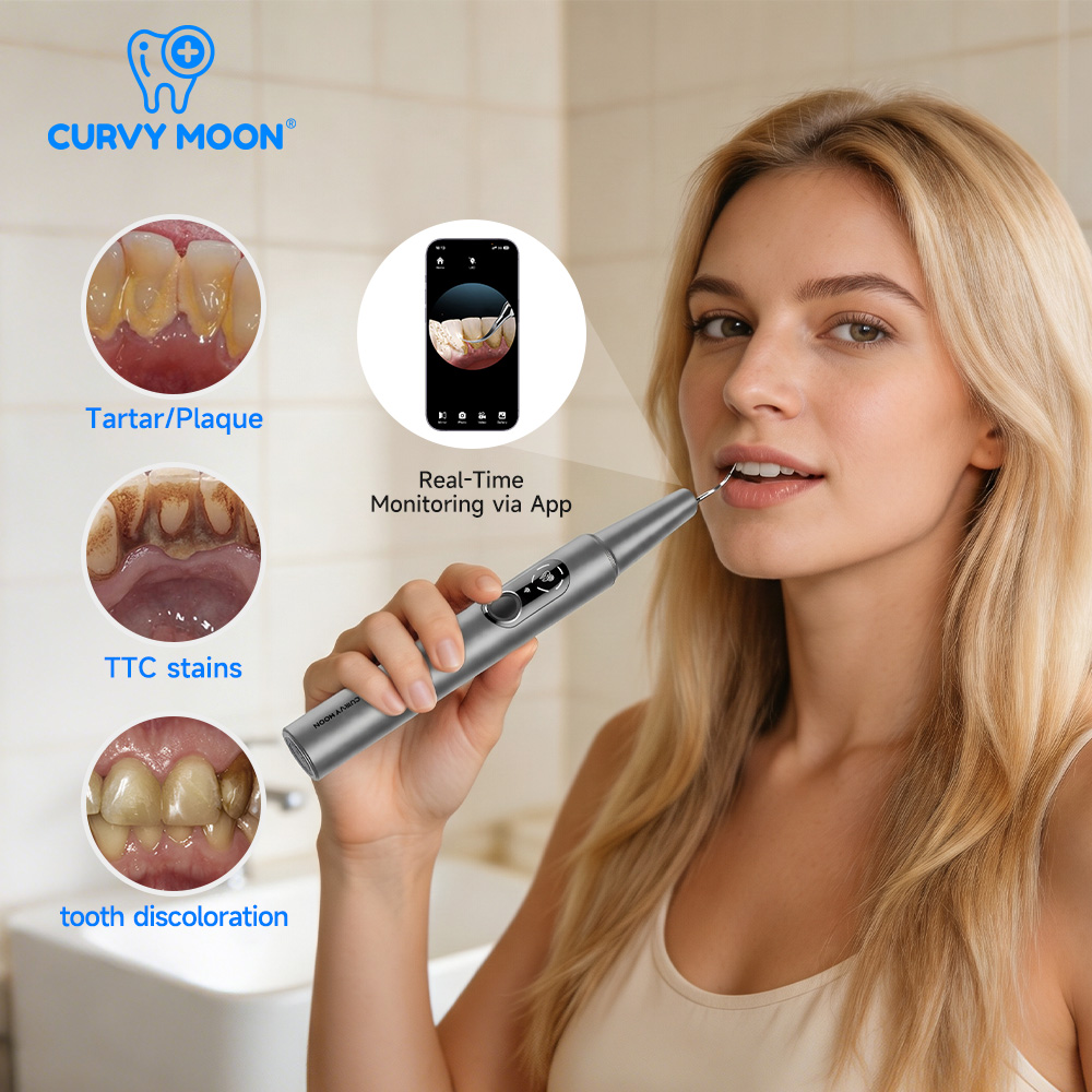 CURVY MOON Nettoyeur dentaire  - Teeth Whitening Professional avis et prix
