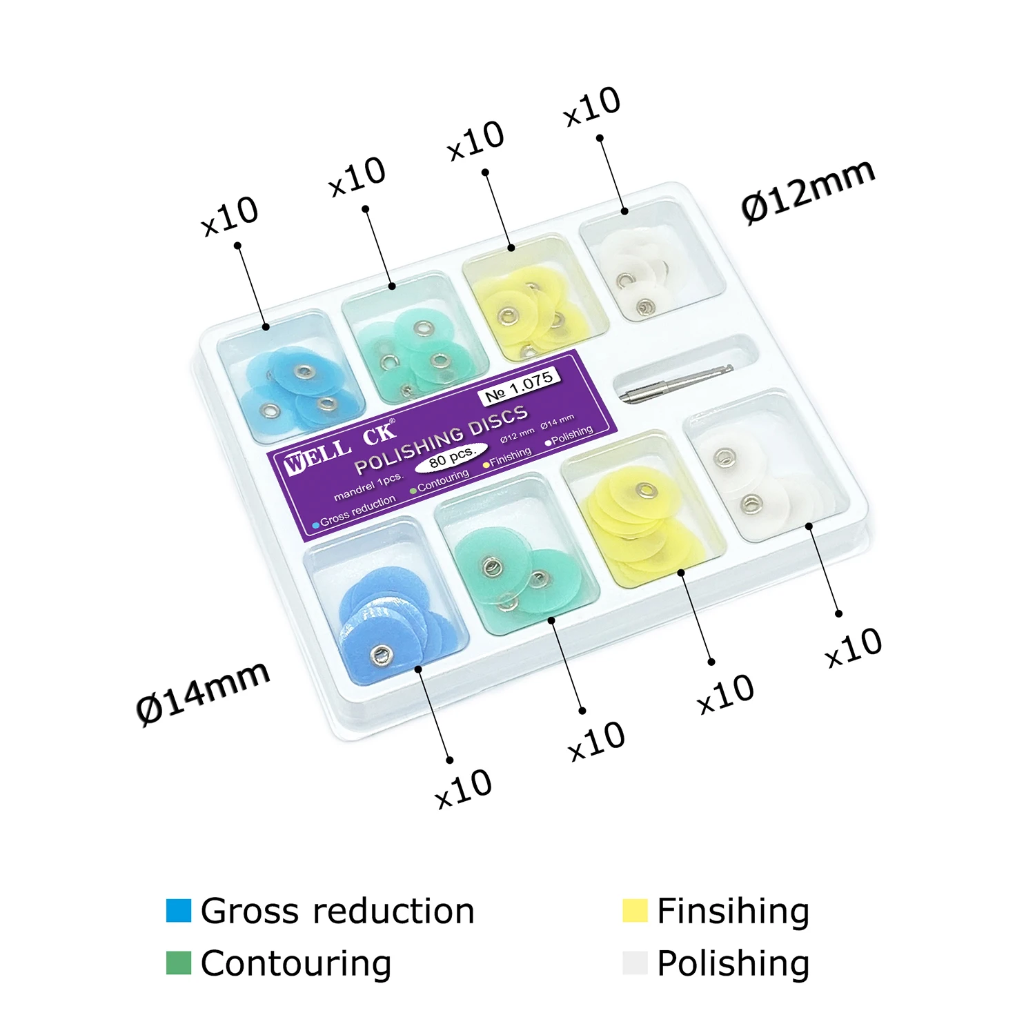 WELLCK disques de polissage de - Teeth Whitening Professional avis et prix