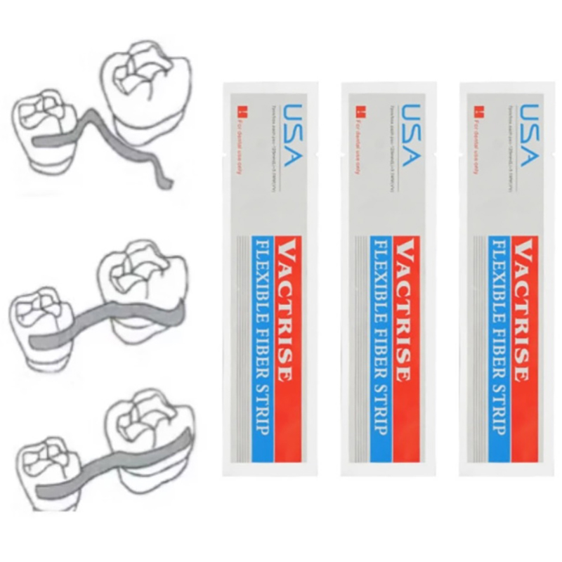 1 pièce Bande de fibre dentair - Teeth Whitening Strips Lumineux avis et prix