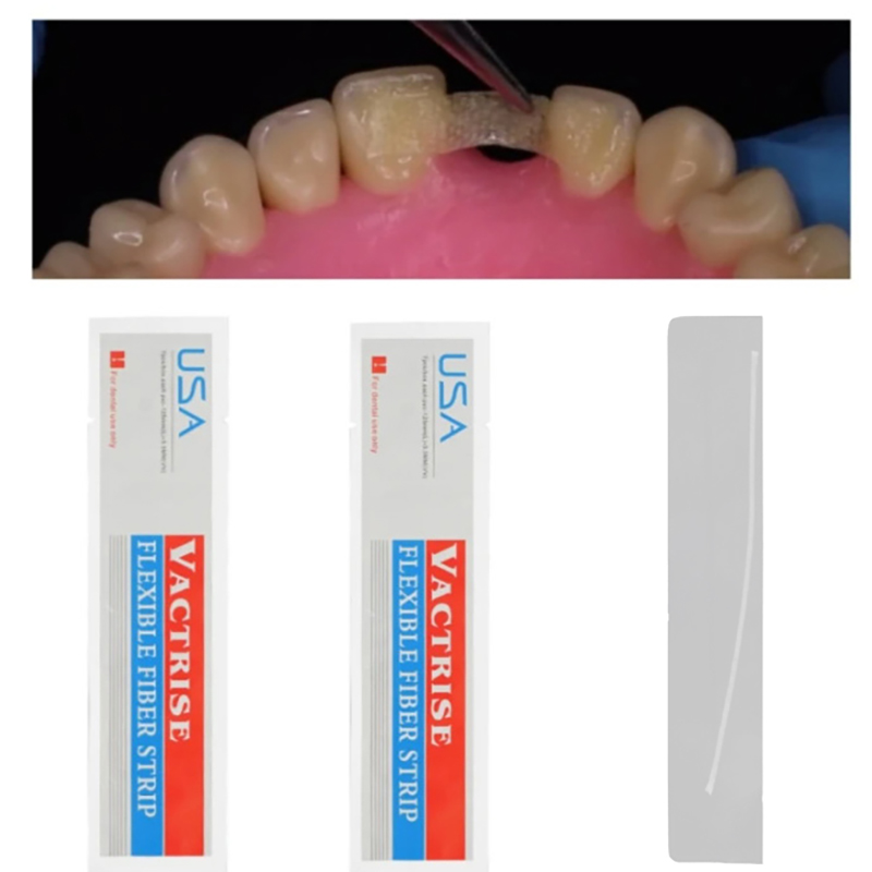 1 pièce Bande de fibre dentair - Teeth Whitening Strips Lumineux avis et prix
