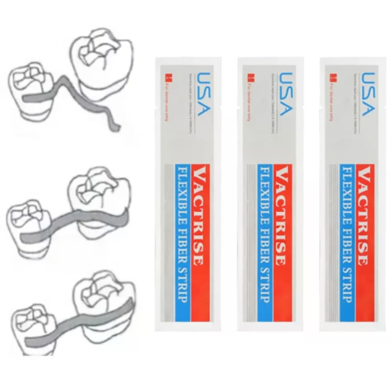 1 pièce Bande de fibre dentair - Teeth Whitening Strips Lumineux avis et prix